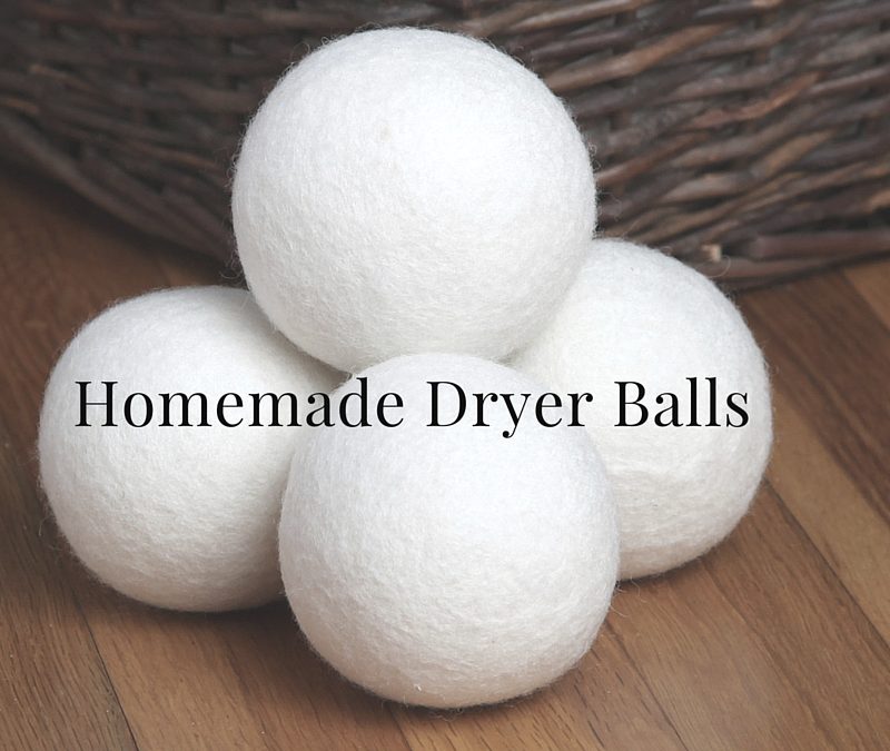 Homemade Wool Dryer Balls