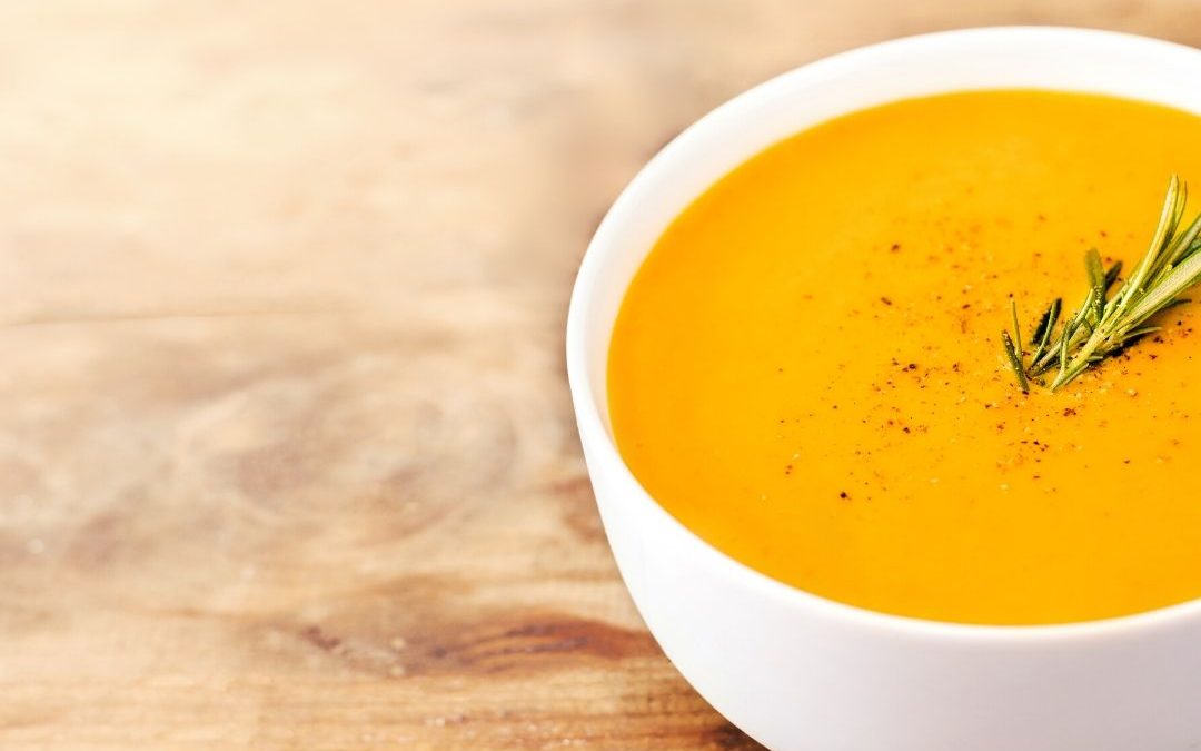 Butternut Squash Soup With Sweet Apples