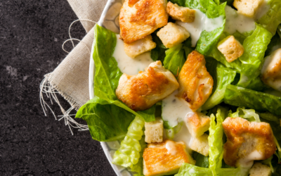 Chicken Caesar Lettuce Wraps