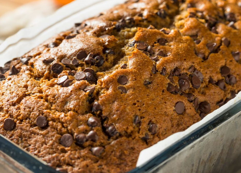 Chocolate Chip Pumpkin Bread