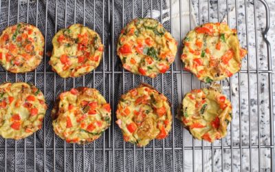 Spinach & Sausage Egg Muffins