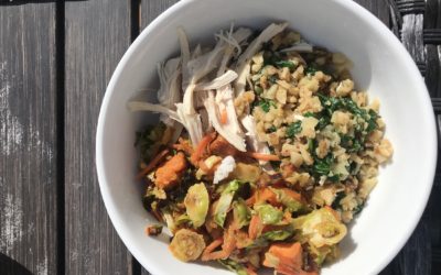 Cauliflower Rice Veggie Bowl + Health Benefits