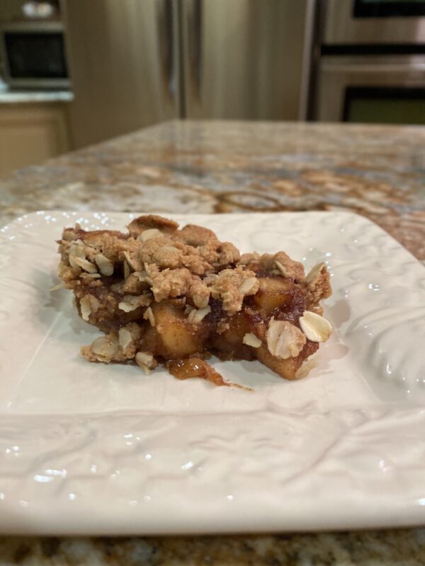 Paleo Apple Pie bar